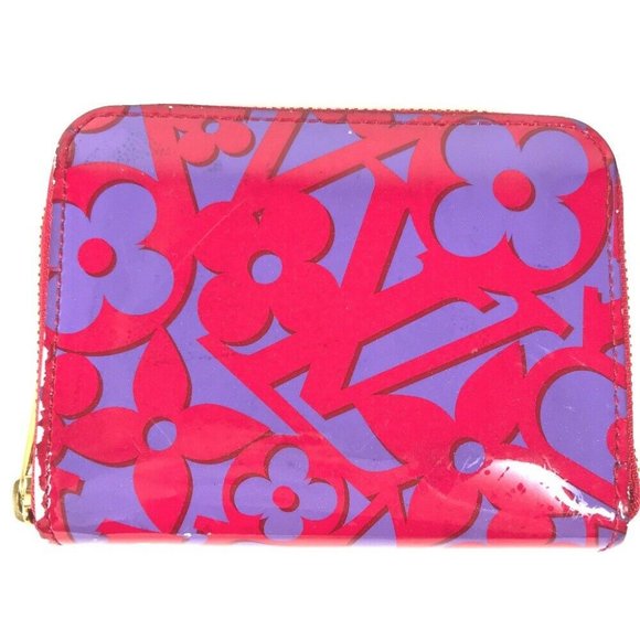 LOUIS VUITTON M90130 2014 Valentine Sweet-Monogram zip-around coin purse Wallet - Picture 1 of 14